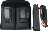 IWB Magazine and Multi Use Holster - by Houston - Clip Fits Concealment Most Double Stack 45 Cal. Like Glock 33/22/31 (Double Extra Large Double Stack .45 Cal)