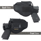 Nylon Gun + Mag Holster by Houston | IWB and Outside with Top Retention
