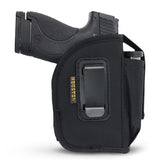 Nylon Gun + Mag Holster by Houston | IWB and Outside with Laser