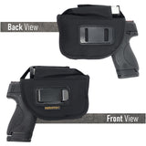 Nylon Gun + Mag Holster by Houston | IWB and Outside with Laser