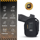 Nylon Gun + Mag Holster by Houston | IWB and Outside with Laser