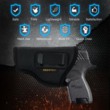 IWB Gun Holster by Houston | Fit Most Sub Compact Size Guns (CHP-57B-SUB)