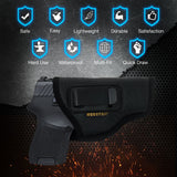 IWB Gun Holster by Houston | Fit Most Sub Compact Size Guns (CHP-57B-SUB)