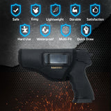 IWB Gun Holster by Houston | Fit Most Full Size Guns (CHP-57B)