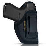 IWB Gun Holster by Houston Fits: GLOCK 43 & 42, Ruger LC9, LC9s, Kahr, Makarov, Sig P230, 232, 938, Seecamp LWS32 LWS38