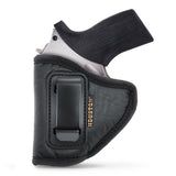 IWB Revolver Holster by Houston - ECO Leather Concealed Carry Soft | Suede Interior for Maximum Protection | FITS: Rhino REV 200DS, 357 MAG/2" BBL