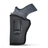 Black Inside Waistband Gun Holster CHP 61R3 Concealed Carry by Houston Holsters | Concealed Carry Holster for Rhino Rev 30DS/DSX, 357 Mag/3" BBL