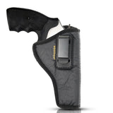 IWB Revolver Holster by Houston FITS: Revolvers K, L, M & N Frames | Taurus Judge | 5 & 6 Shots Revolvers | 3.5" to 4.5" Barrel.