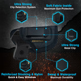 IWB Gun Holster by Houston Fits Small .380, .22, .25, .32.