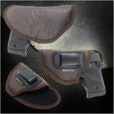 IWB ECO Leather Concealment Holster by Houston - Inside The Waist with Metal Clip FIT Glock 43 & 42, SIG P365, KAHR PM 45, MAKAROV, KELTEC PF9 / P11