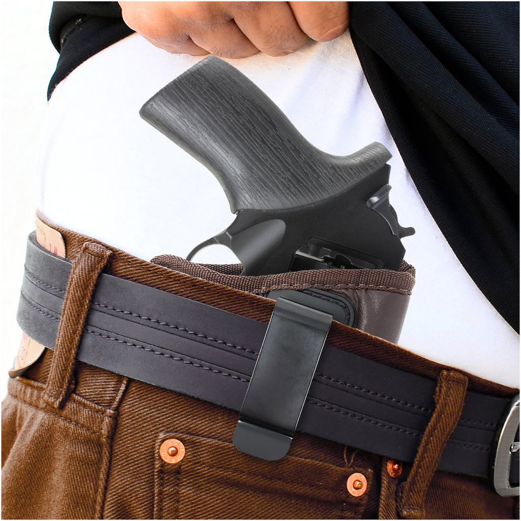 Houston 'Eco' Leather IWB Holster For Rock Island Armory M206 2" Revolver - Right Hand