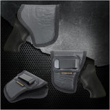IWB S333 Thunderstruck Gun Holster - Revolver 22 WMR by Houston - ECO Leather Concealed Carry Soft Material | Suede Interior for Protection | Fits: S333 Thunderstruck .22 WMR