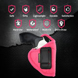 IWB Revolver Holster by Houston Fits: Fits: Any 38 J Frames | S&W Revolvers | Charter Arms | Rossi 38 | Taurus BG LCR