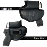IWB Gun Holster by Houston - ECO Leather Concealed Carry Soft Material