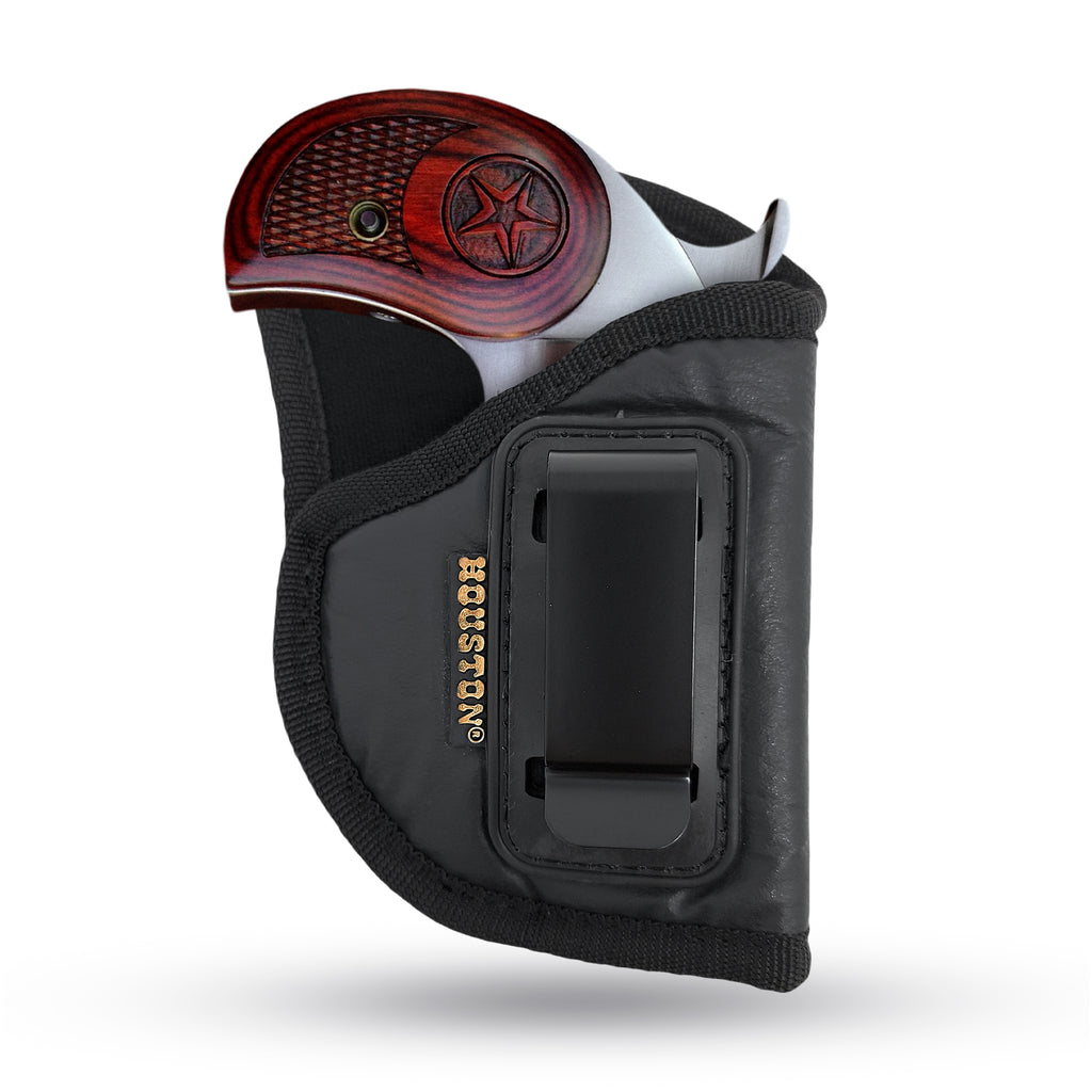 IWB Gun Holster by Houston ECO Leather Concealment Inside