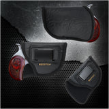 IWB Gun Holster by Houston - ECO Leather Concealment Inside The Waistband with Metal Clip Compatible with Bond Arms 410 Rowdy .45 | Texas Defender .357 .38 / .45LC | Grizzly .45LC / .410, 3" Barrel