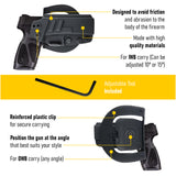 Kydex Holster by Houston Holsters | Concealed Carry Kydex Holsters Strong Metal Clip | OWB IWB Pistol Holster fits for Art KY 24/7
