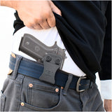 Kydex IWB Black Gun Holster | Inside The Waistband Guns Holsters for Concealed Carry | Reinforced Case Clip for Strong Retention | Kydex Holster HQ for Fast Access | Fits for Beretta 92 / Taurus 92