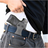 Concealed Carry Iwb Kydex Holster by Houston | Lined Inside for Strong Retention and Maximum Protection | Reinforced Plastic Clip | Lightweight Durable | for MOSSBERG MC1s
