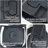 Level II Kydex Holster by Popular Holsters | Concealed Carry Glock 19 Holster Strong Rotating Clip | Glock 19 Holster Concealed Carry | Fit for Glock 19 / 23 / 32 / 17 / 22 / 31 | Level II Secure Glock Holster