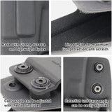 Kydex IWB Black Gun Holster | Inside The Waistband Guns Holsters for Concealed Carry | Reinforced Case Clip for Strong Retention | Kydex Holster HQ for Fast Access | Fits for SAR 9 9mm