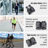 Double Kydex Magazine Pouch Case by Houston | Gun Holsters Concealment Tactical | Multi Use Holster Belt Loop for Pistol | Double Mag Case Pouch | Fits Double Mag Double Stack Glock 9/40