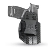 Concealed Carry Iwb Kydex Holster by Houston | Lined Inside for Strong Retention and Maximum Protection | Reinforced Plastic Clip | Lightweight Durable | for Springfield Hellcat