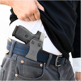 Concealed Carry Iwb Kydex Holster - by Houston | Lined Inside for Strong Retention and Maximum Protection | Reinforced Plastic Clip | Lightweight Durable | for Kahr cm 45