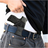 Concealed Carry Iwb Kydex Holster - by Houston | Lined Inside for Strong Retention and Maximum Protection | Reinforced Plastic Clip | Lightweight Durable | for Sig Sauer P365