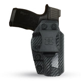 Concealed Carry Iwb Kydex Holster - by Houston | Lined Inside for Strong Retention and Protection | Reinforced Plastic Clip | Lightweight | Fits SIG Sauer P365XL