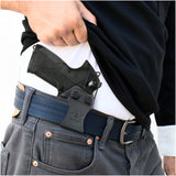 Concealed Carry Iwb Kydex Holster - by Houston | Lined Inside for Strong Retention and Maximum Protection | Reinforced Plastic Clip | Carbon Fiber | Lightweight Durable | for Beretta PX4