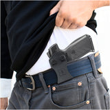 Concealed Carry Iwb Kydex Holster - by Houston | Lined Inside for Strong Retention and Maximum Protection | Reinforced Plastic Clip | Carbon Fiber | Lightweight Durable | for Ruger SR 9 / 40