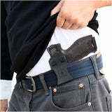 Concealed Carry Iwb Kydex Holster - by Houston | Lined Inside for Strong Retention and Maximum Protection | Reinforced Plastic Clip | Carbon Fiber | Lightweight Durable | for H&K VP 9/40
