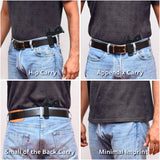 Leather Inside The Waistband Holster  For Pistol Ruger LCP