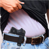 Leather Inside The Waistband Holster  For Pistol Ruger LCP