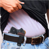 Leather Inside The Waistband Holster  For Pistol Ruger LCP
