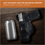 Leather Inside The Waistband Holster For Pistol Ruger P95