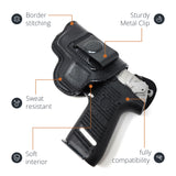 Leather Inside The Waistband Holster For Pistol Ruger P95