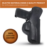 Leather Inside The Waistband Holster For Pistol Ruger P95
