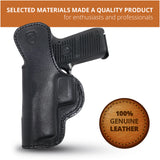 Leather Inside The Waistband Holster For Pistol Ruger P95
