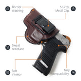 Leather Inside The Waistband Holster For Pistol Ruger P95