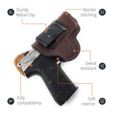 Leather Inside The Waistband Holster For Pistol Ruger P95