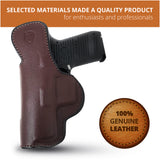 Leather Inside The Waistband Holster For Pistol Ruger P95