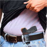 Leather Inside The Waistband HolsterFor Pistol S&W Shield