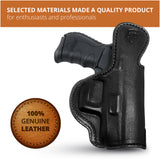 Leather Inside The Waistband Holster For Walther PK380