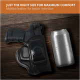 Leather Inside The Waistband Holster For Walther PK380