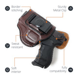 Leather Inside The Waistband Holster For Walther PK380