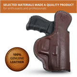 Leather Inside The Waistband Holster For Walther PK380