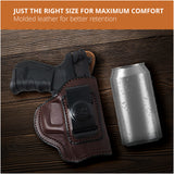 Leather Inside The Waistband Holster For Walther PK380