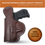 Leather Inside The Waistband Holster For Walther PK380